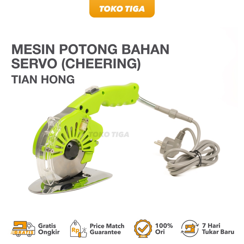 Mesin Potong Bahan / Kain Pisau Bulat Servo SRC-125 dan SRC-100 TIAN HONG