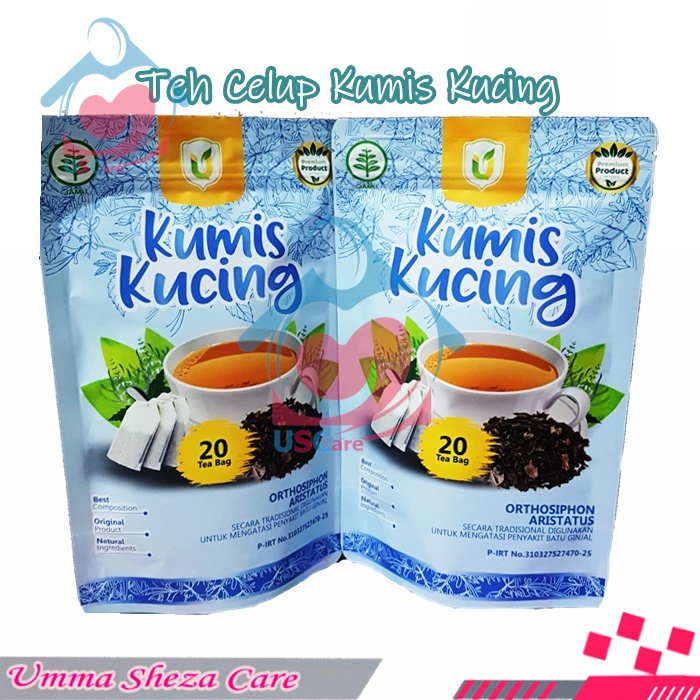 

Teh Celup Kumis Kucing Usybah Herbal Batu Ginjal Lancar Kemih Original