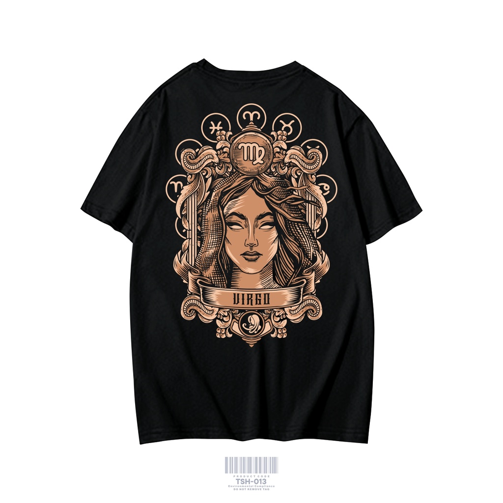 KAOS ZODIAK VIRGO NEW EDITION KAOS PAKAIAN TERBARU