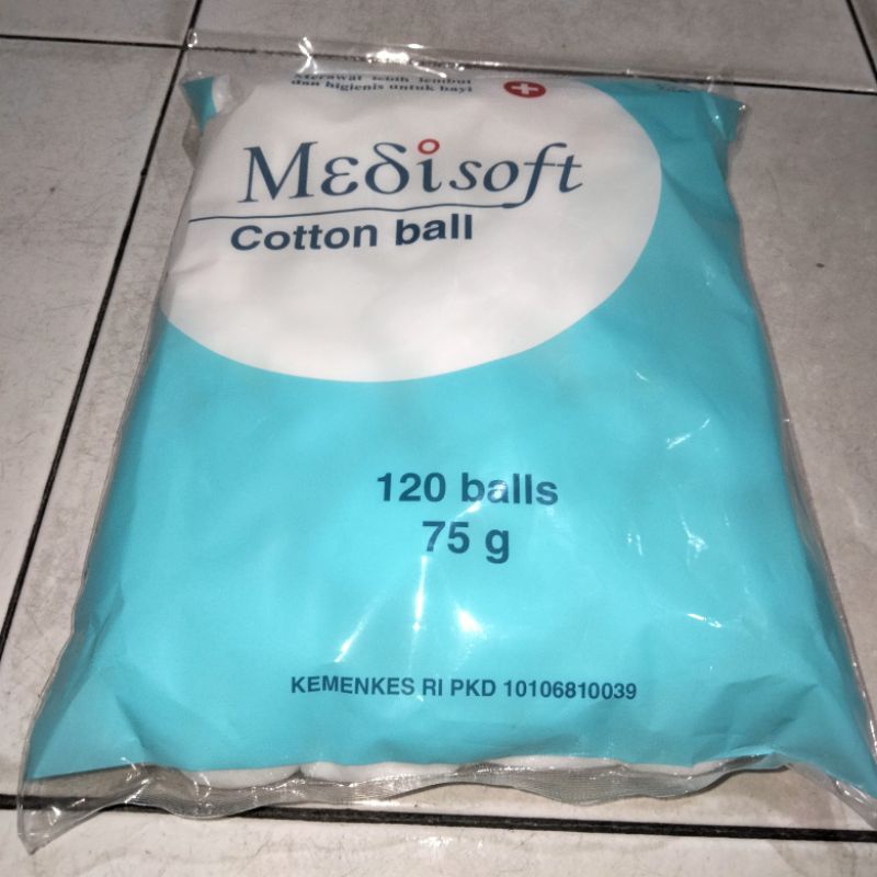 MEDISOFT COTTON BALL 75 GR &amp; 120 GR