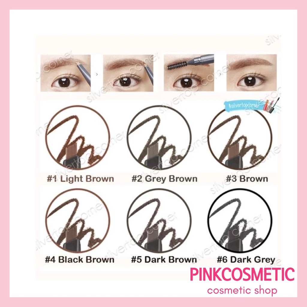 (Refill) The Face Shop Designing Eyebrow Pencil