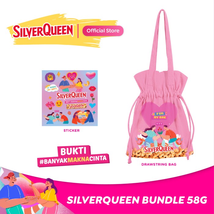 

✨READY✨ -SilverQueen Bundle 58 g Exclusive Valentine- 1.1.23