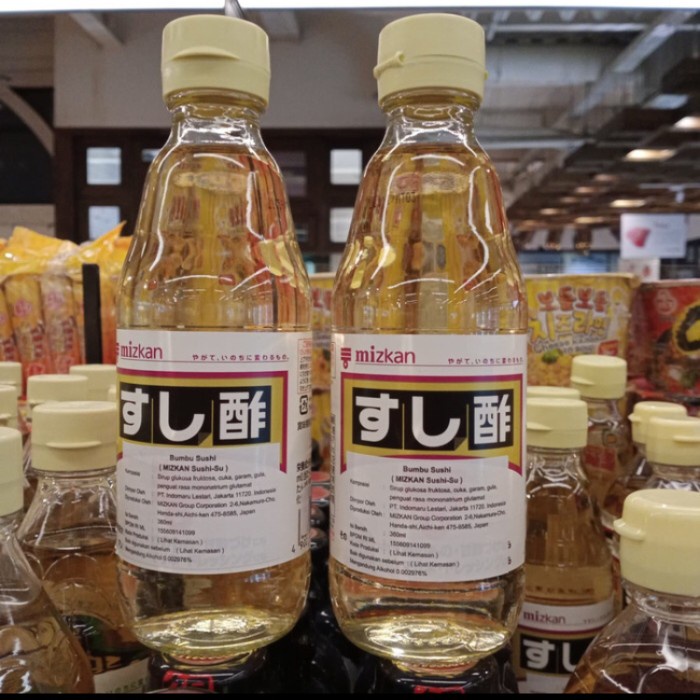 

Mizkan sushi su (bumbu sushi) 360ml