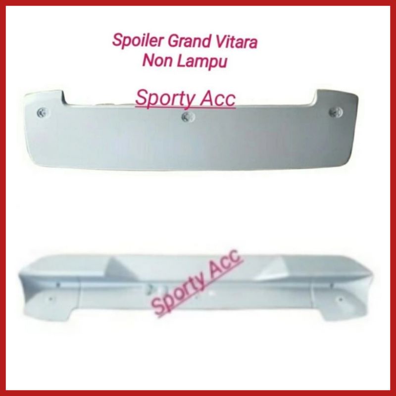 Spoiler Sayap Mobil Grand Vitara Tanpa Lampu