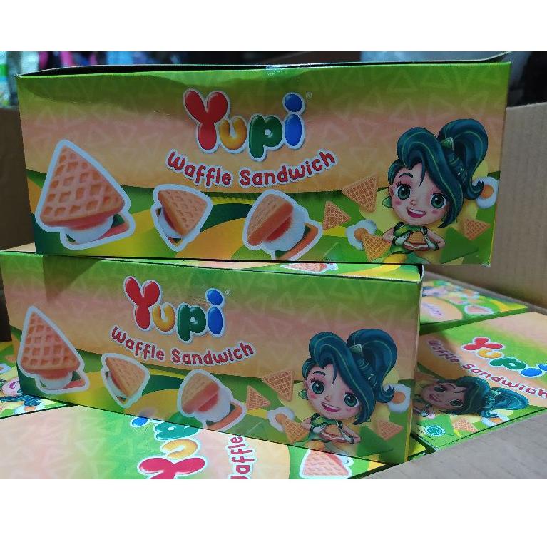 

Serba Murah ` yupi waffle sanwich 1box ☣