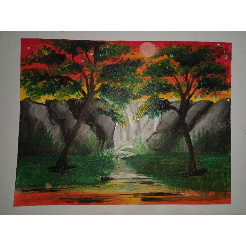 

Lukisan Nature 22 X 17 cm Combin Color Painting