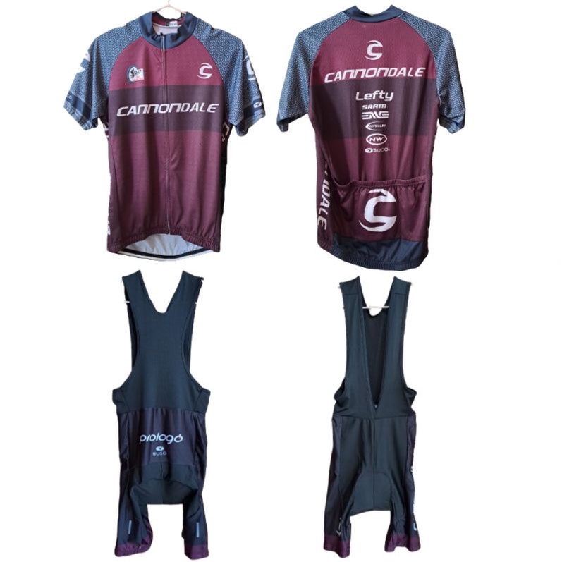 PRELOVED BAJU JERSEY GOWES SEPEDA PRIA ONE SET