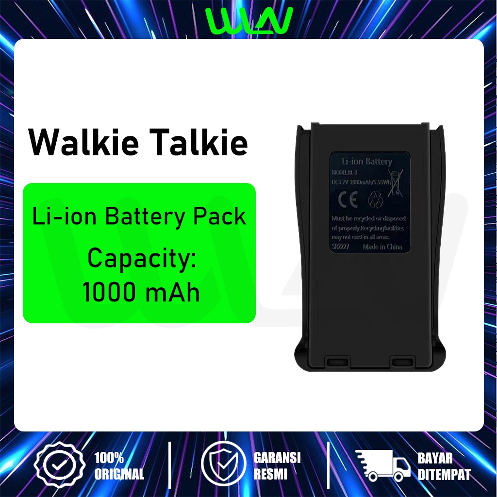 Battery WALKIE TALKIE WLN KD 888S HT WLN 888S