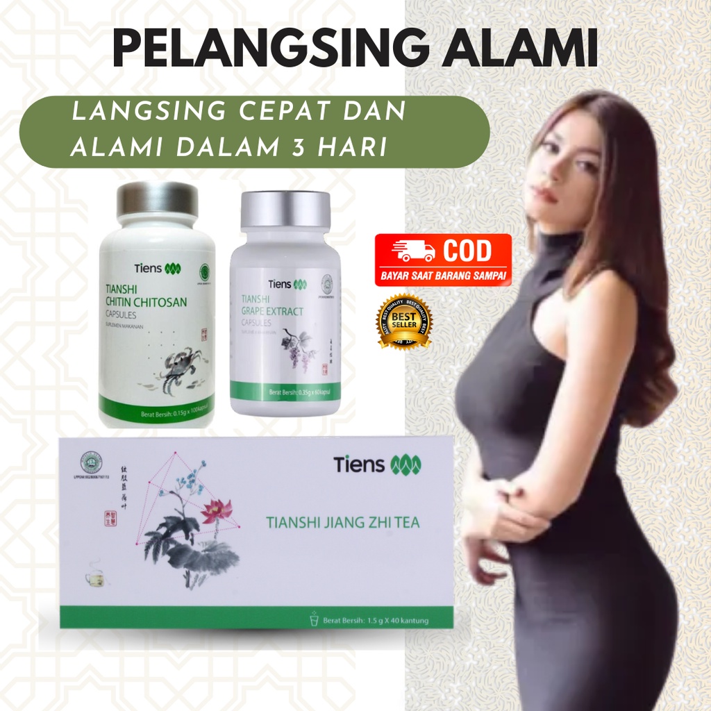 Pelangsing Tiens - Pelangsing Badan Tiens - Pelangsing Badan Ampuh - Paket Pelangsing - Jiang Zhi Te