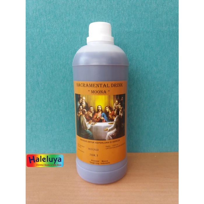 

ANGGUR PERJAMUAN KUDUS MOONA 1L/SACRAMENTAL DRINK MOONA 1L