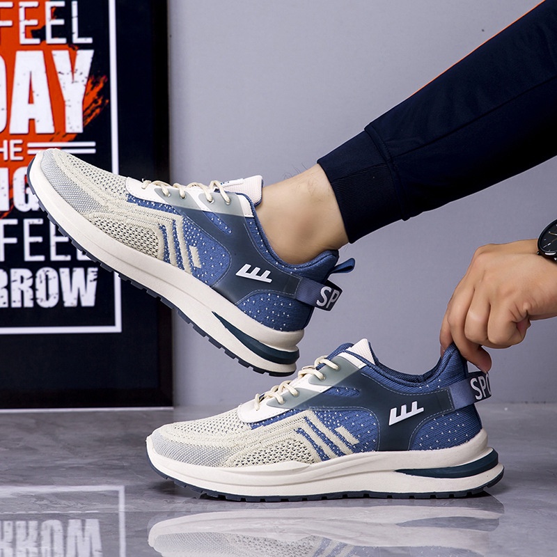 COD BAYAR DITEMPAT &gt;&gt;&gt; 120911 Sepatu Running Sneakers Pria Casual Shoes With Box