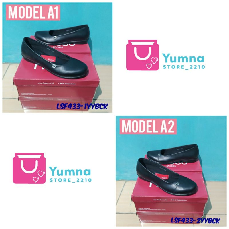 «HANYA SIZE 37» fladeo shoes / sepatu kerja wanita / fladeo pantofel wanita / pantofel murah