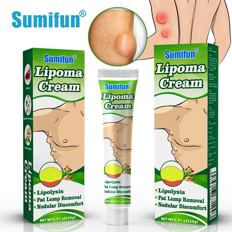 OBAT OLES PENGHILANG BENJOLAN LIPOMA Krim lipoma Obat Benjolan Lipoma 30g Perawatan punggung/leher/paha Kanker Tumor Kelenjar Tiroid Lipoma