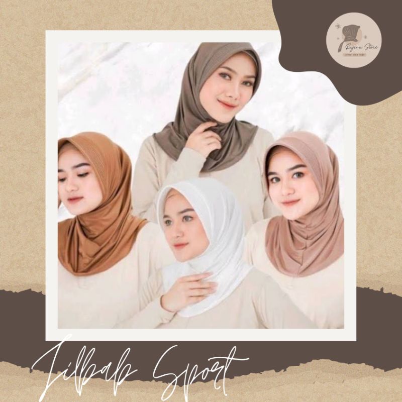 [COD] JILBAB SPORT ATAU HIJAB SPORT ATAU KERUDUNG SPORT BAHAN JERSEY DENGAN BERBAGAI WARNA