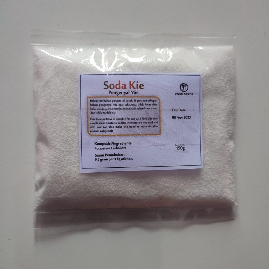 Soda Kie Pengenyal Mie 150 Gram
