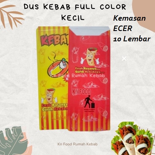 

Bungkus Kebab Full Colour Besar Ecer 10 Lembar Satuan uk 24x9cm