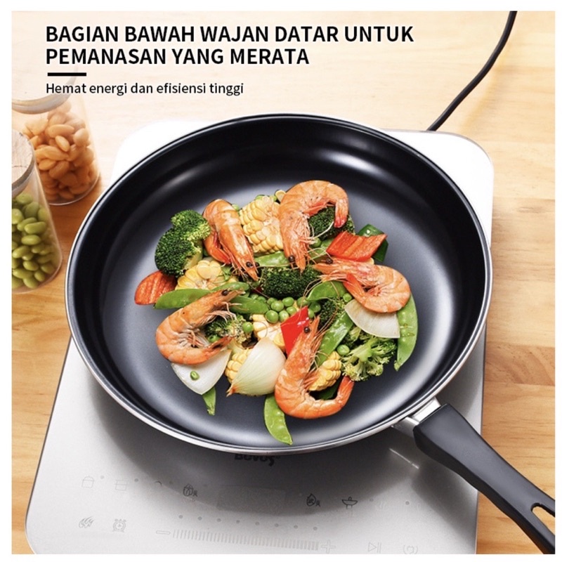 [RS] WAJAN FRYPAN PENGGORENGAN TEFLON ANTI LENGKET 20CM 20 CM TEPLON ANTI GORES
