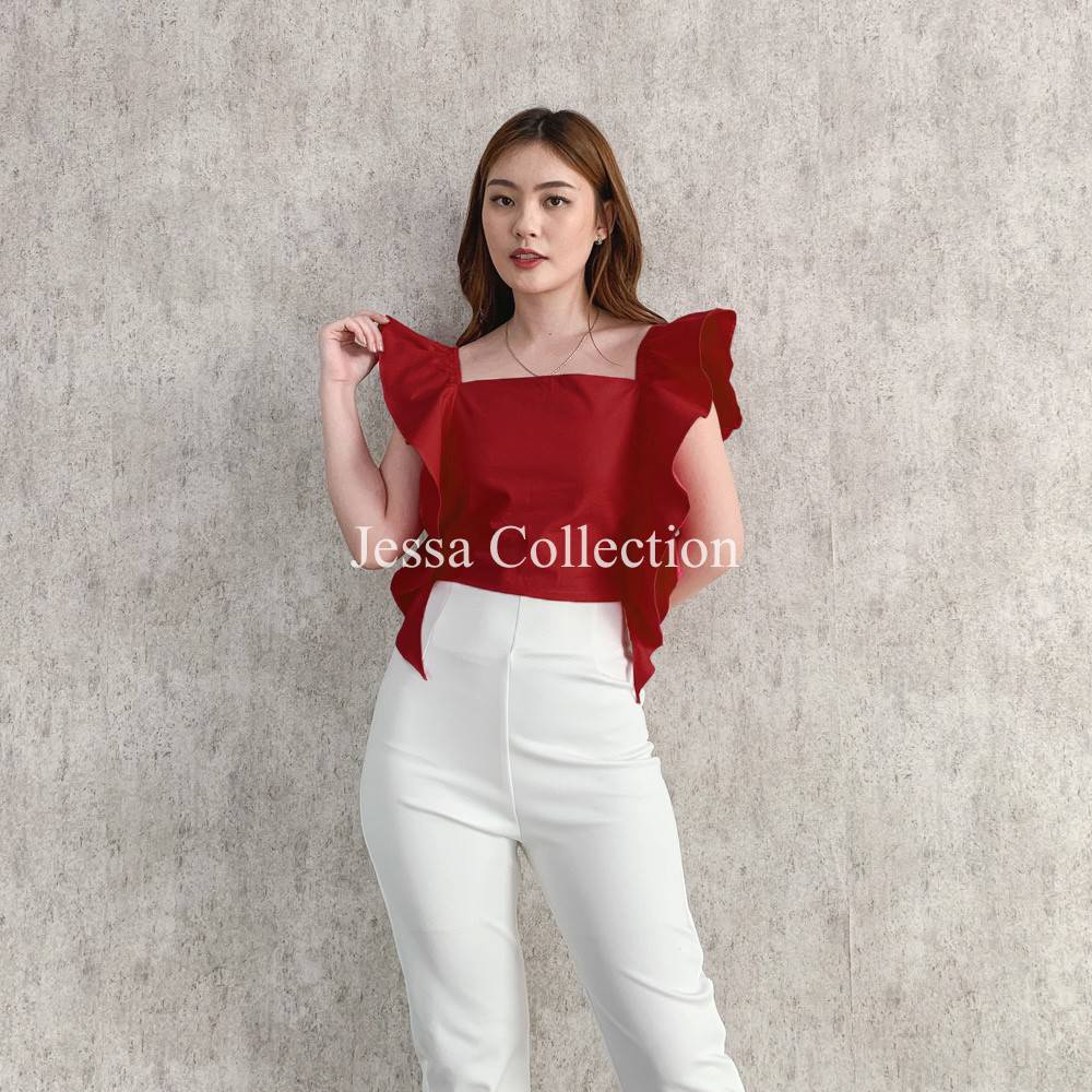 Premium Vyon Ruffle Top TH 200 240 COTTON