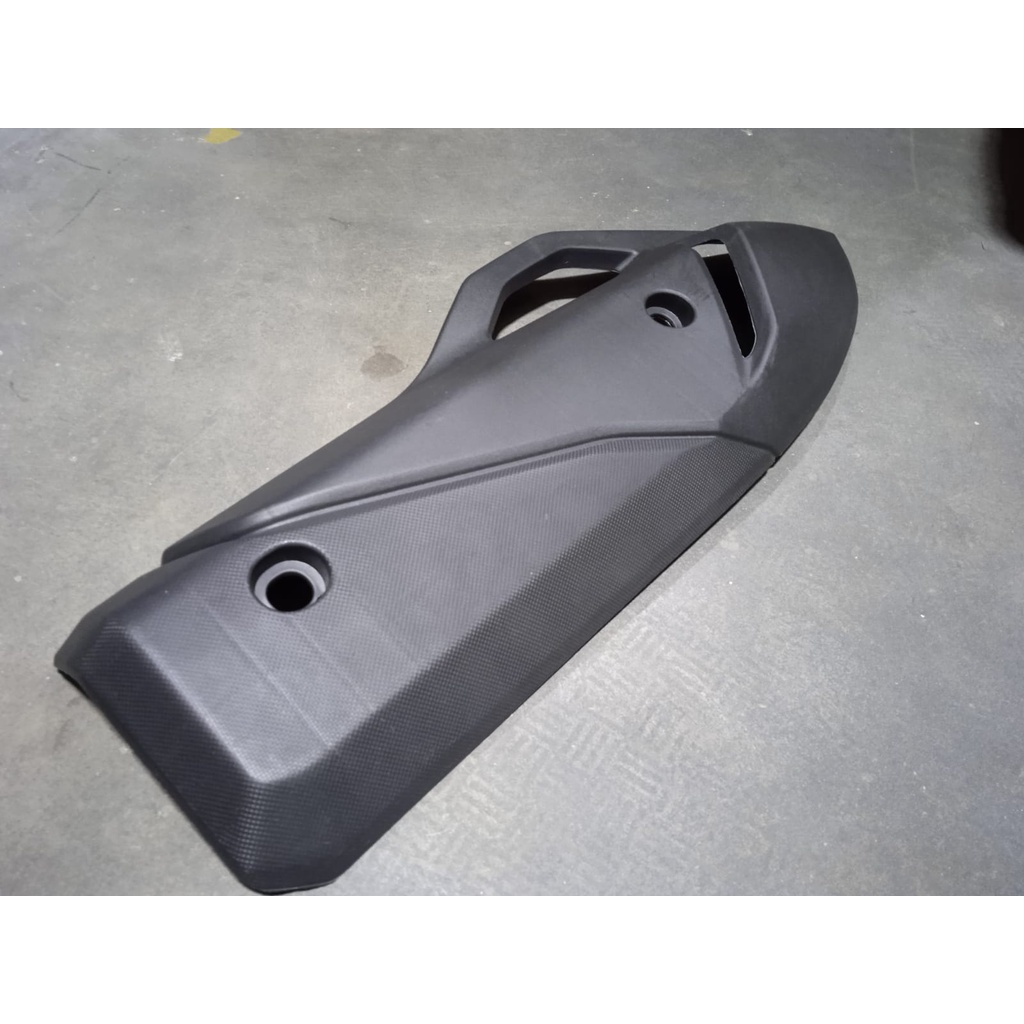TUTUP COVER KNALPOT / TAMENG PELINDUNG KNALPOT MOTOR HONDA ALL NEW VARIO 160 DAN HONDA PCX 160 TAHUN 2022 CKD