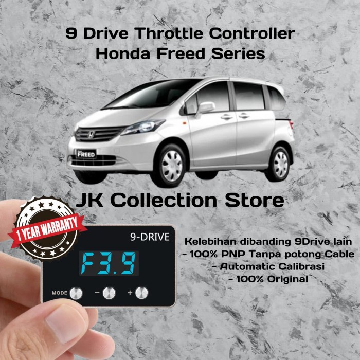 9 Drive Throttle Controller Honda Freed Series Piggyback Remap