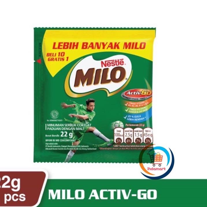 

CodeTt0T4 Milo Activ-Go Sachet 22gr Isi 11 pcs