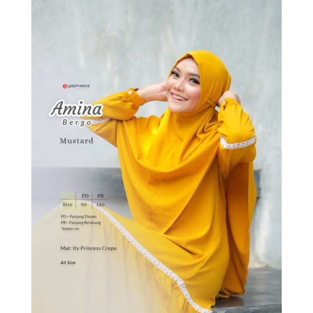 AMINA BERGO by YASMEERA
