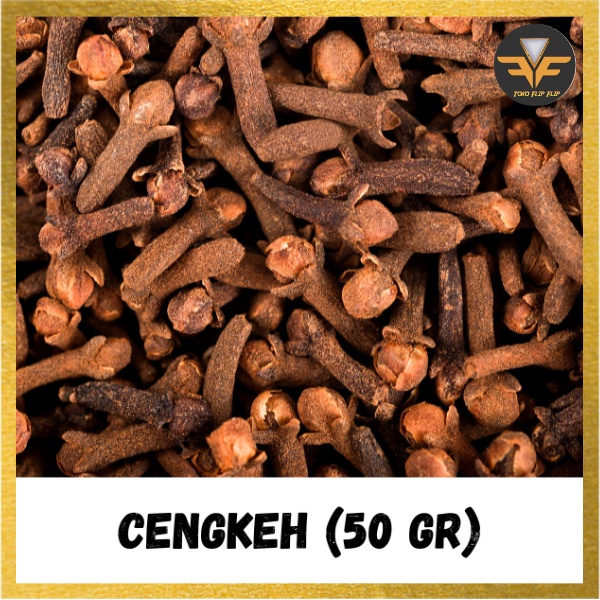 Cengkeh 50 Gram Clove Cengkeh Pilihan Premium 100% Original Bumbu Rempah Masakan Dapur Asli TERMURAH TERLARIS