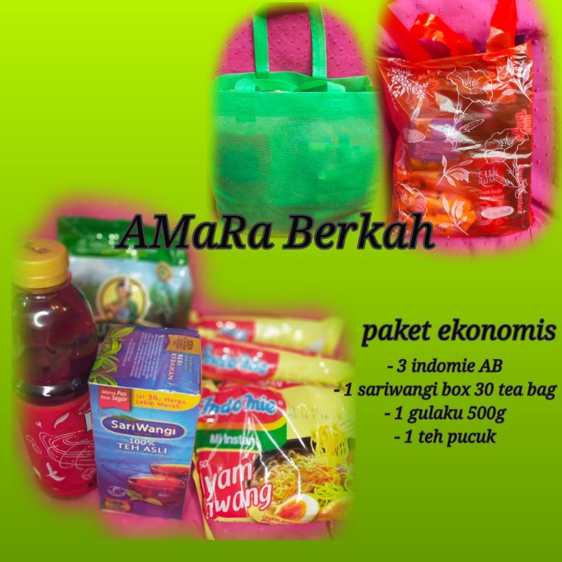 

PAKET EKONOMISPaket SEMBAKO,paket hajatan,paket hidangan,paket syukuran,paket tahlilan