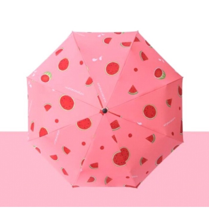 Payung Payung Lipat Murah Import Tebal Kokoh Motif Buah Buahan Payung Manual