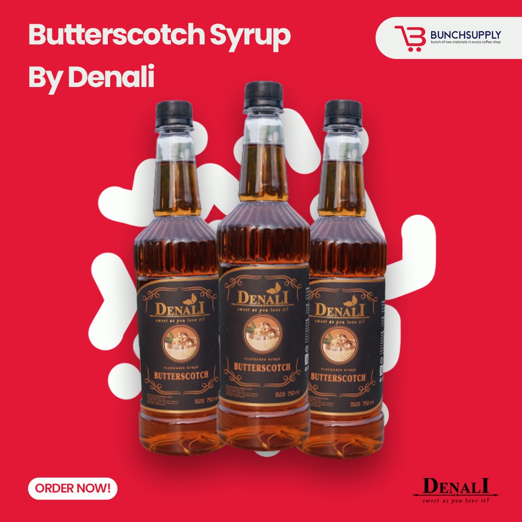 

DENALI Butterscotch Syrup 750ml - Bunch Supply