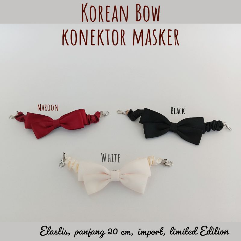 konektor pita/pita/konektor/masker/import/lucu/maskerlucu/konektorlucu/pengait/konektor masker