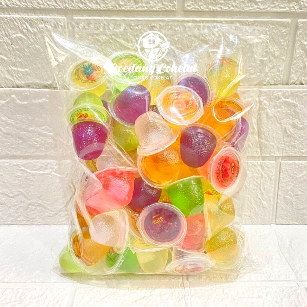 Jual Inaco Mini Jelly Mix Fruit Jeli Puding With Nata De Coco Ukuran 1 