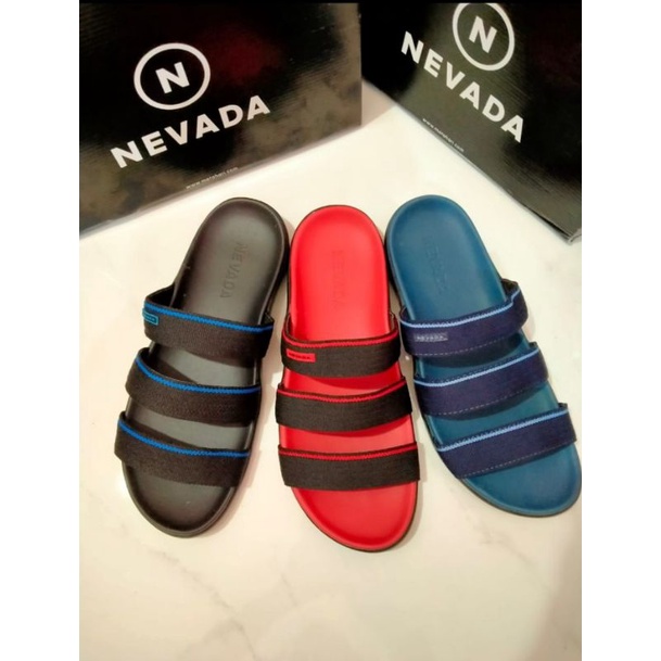 sandal pria Torest tali 3 merk nevada