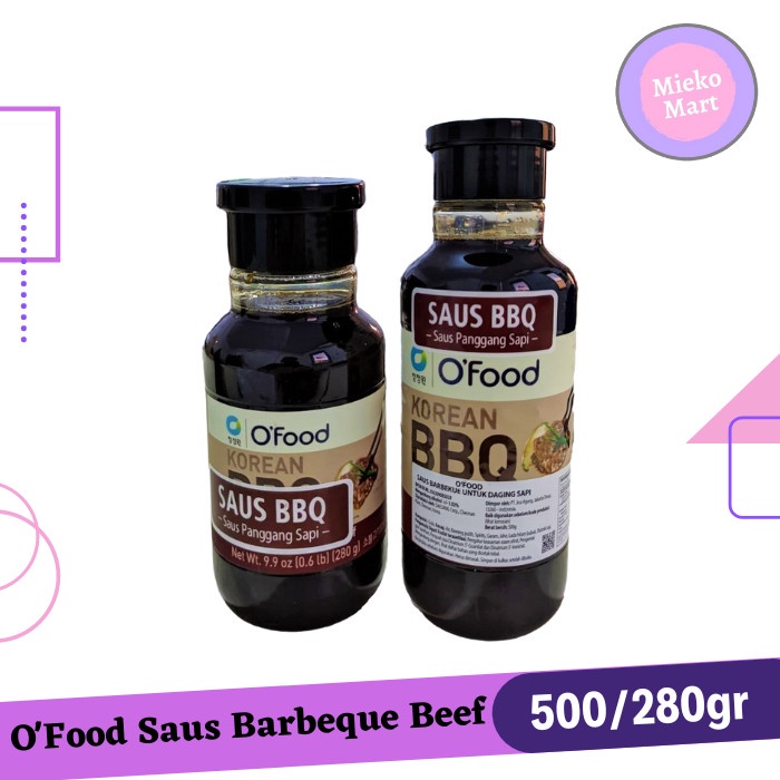 

ofood bbq bulgogi sauce chung jung one marinade korea 280gr jatimulyan.seller
