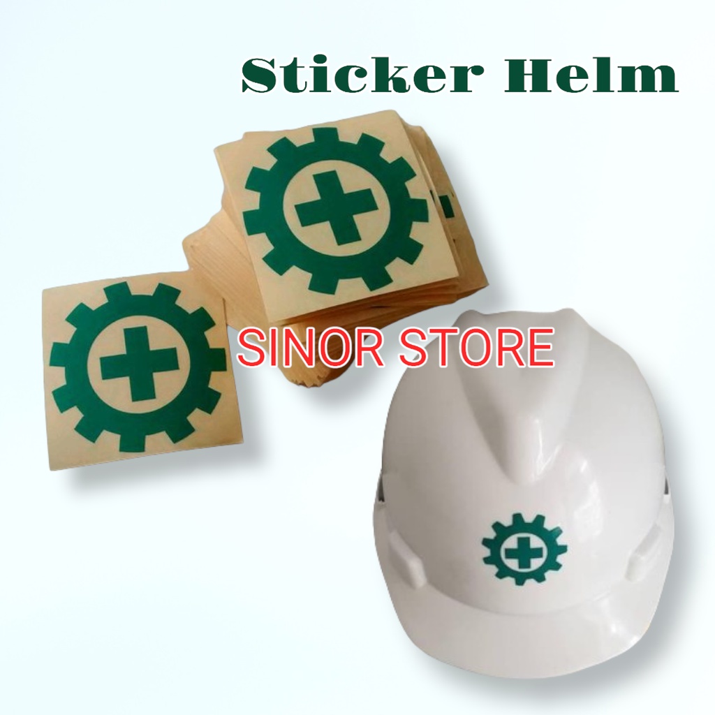 CUTTING STICKER Untuk Helm Keselamatan Kerja K3 SAFETY