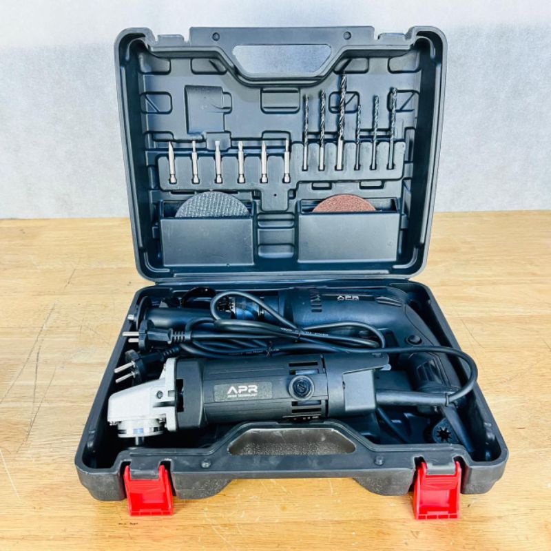 PAKET BOR LISTRIK DAN GERINDA LISTRIK A13-6 13MM