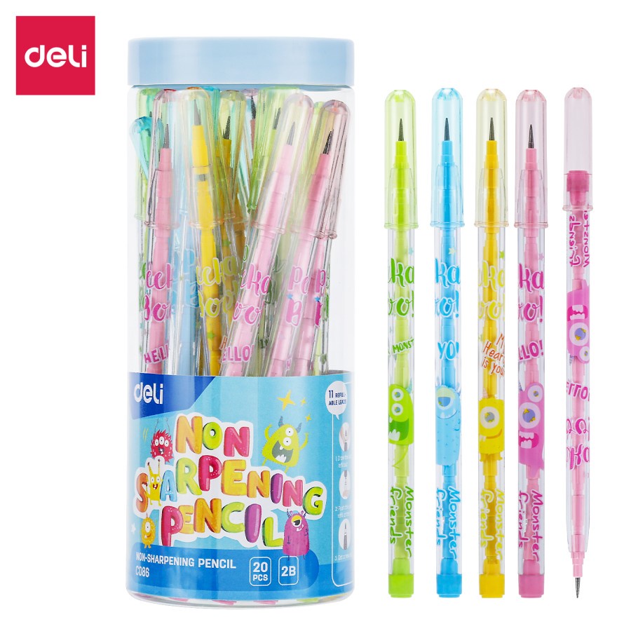 

Pensil Sambung 2B / Susun / Benzia Deli Kartun - EC086