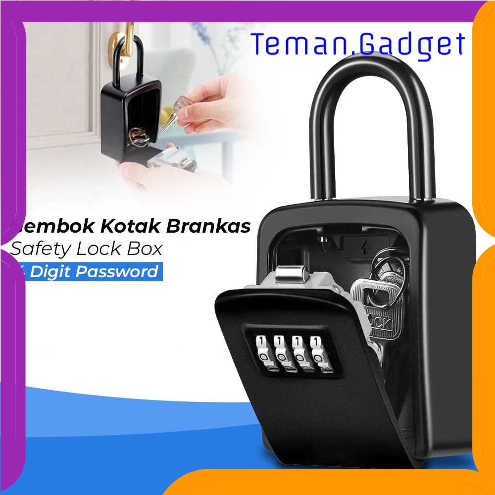 TG-BRK MOOL Gembok Kotak Brankas Safety Lock Box 4 Digit Password - G10