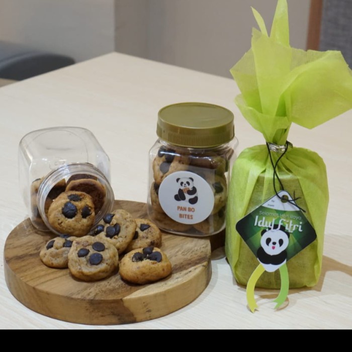 

Terlaris ✨ - Cookies Lebaran Pan Bo Soft Baked Cookies Bite Size Hampers Lebaran - Peanut Butter, Tanpa Wrap 2.1.23