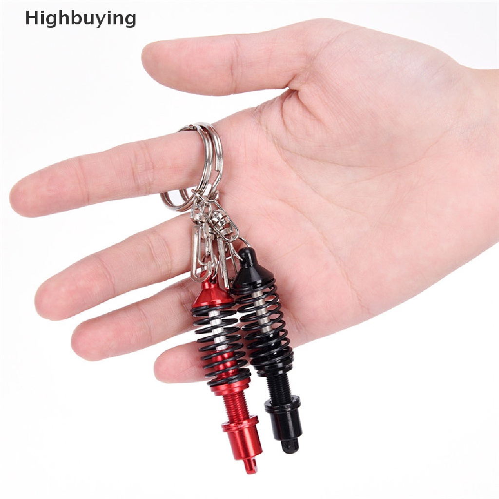 Hbid Coilover Damper Suspensi Shock Absorber Keychain Keyring Gantungan Kunci Adjust Glory