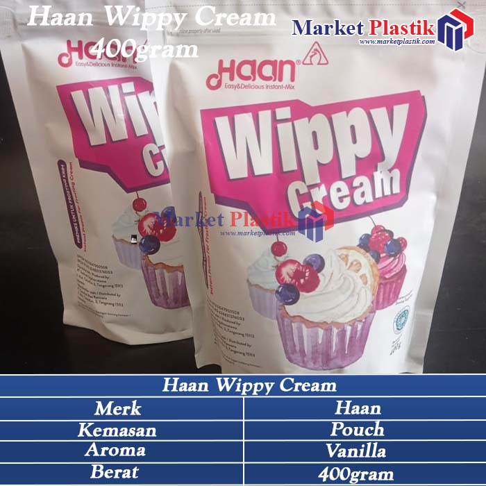 

Whipped Cream / Whipping Cream Merk Haan @400gram