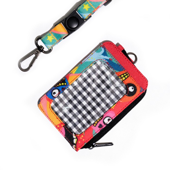 

@@@@] Gantugan ID Card Holder Name Tag Dompet Kartu Multifungsi - IDCS22