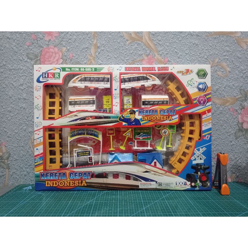 Mainan Kereta Cepat Indonesia Mainan Kereta MRT