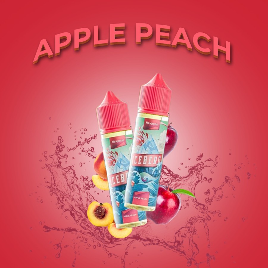 Jual Iceberg Apple Peach 60ML by Hex Juice 100 Authentic Ice Berg