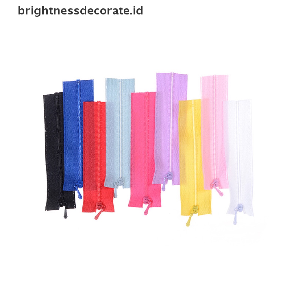 [Birth] 5pcs Resleting Mini Untuk Tas Gaun Boneka DIY Craft Jahit Aksesoris Tools Gift [ID]