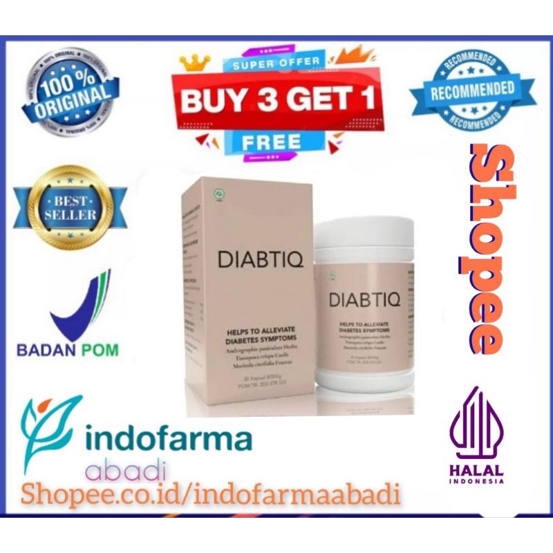 DIABTIQ OBAT DIABETES KENCING MANIS SEMBUH TOTAL