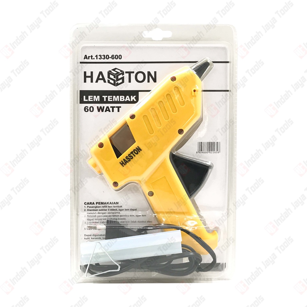 HASSTON PROHEX Hot Melt Glue Gun 60 Watt / Alat Lem Lilin Tembak