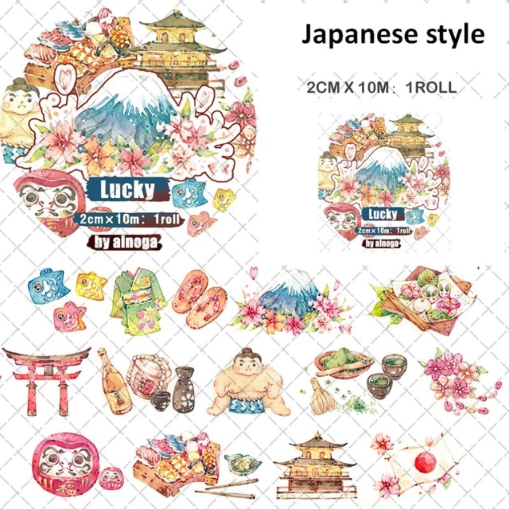 

Washi Tape Lucky - Japanese Style