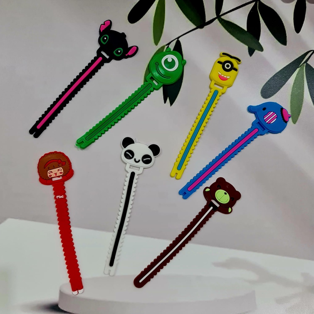 ⭐️𝐈𝐇𝐒 𝟒𝟏𝟓 𝐋𝐚𝐦𝐩𝐮𝐧𝐠⭐️Pengikat Penggulung Kabel Charger Handphone Korean Cute Cartoon Cable Tie