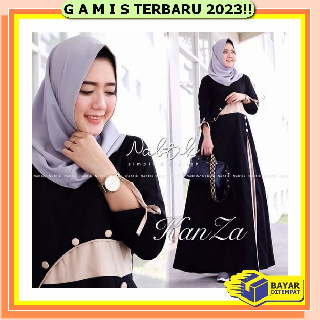 Gamis Kondagan Pesta Hajatan Gamis Busui Frinedly Matt Ceruty Baydoll Terbaru Kekinian Terkini 2022 